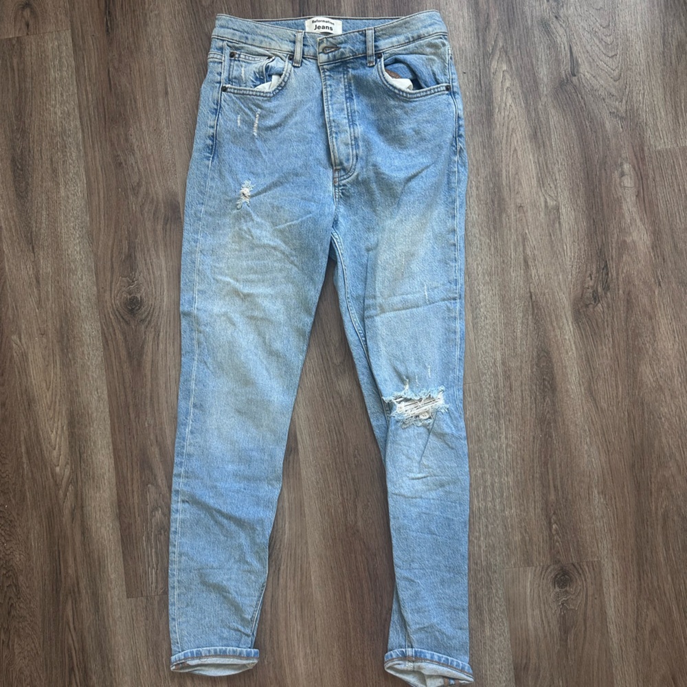 Reformation Light Blue Denim Jeans